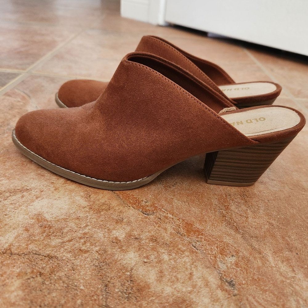Faux-Suede Mule Bootie